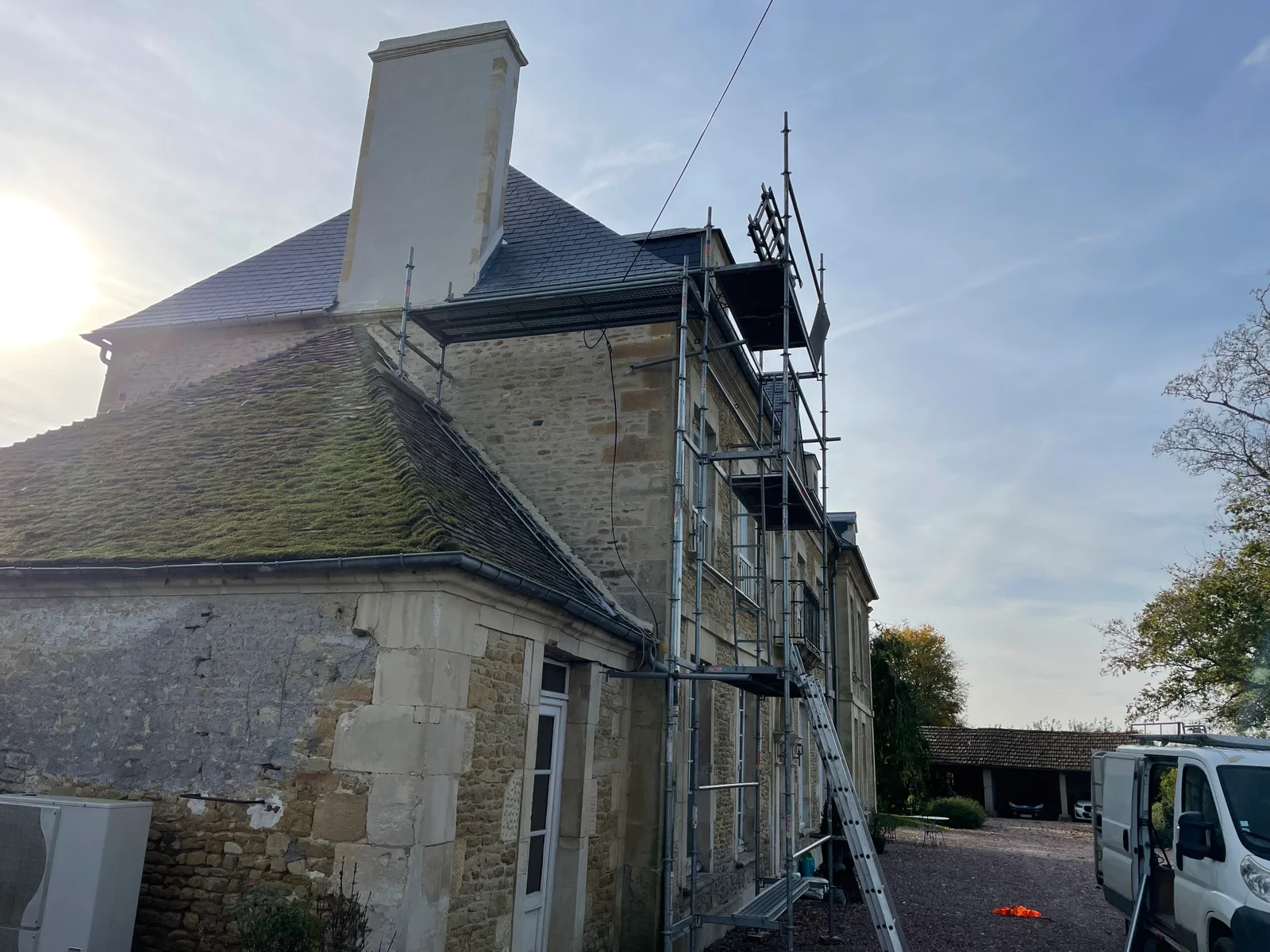 Détail zinguerie